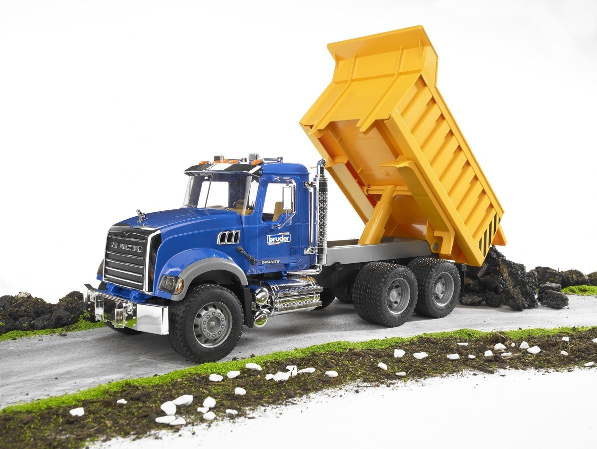 Игрушечный самосвал Bruder Mack Granite Dump Truck  