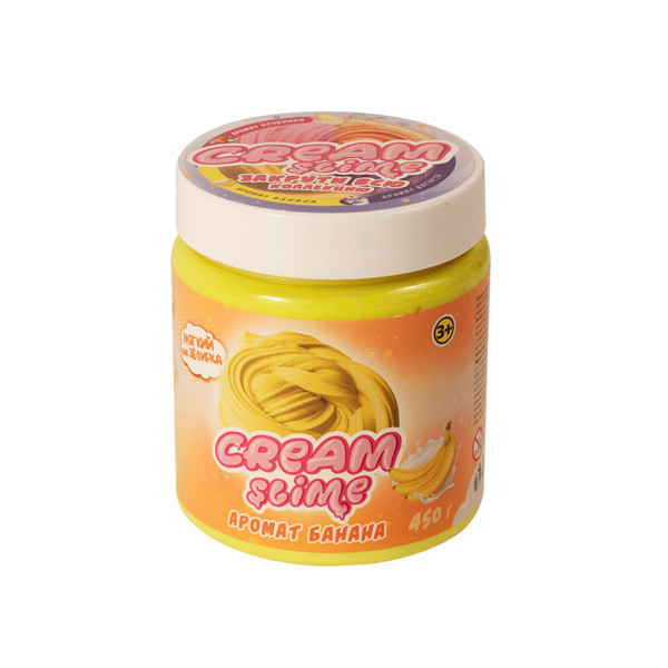 

Слайм Cream-Slime с ароматом банана, 450 г