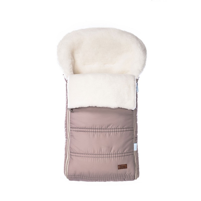 

Конверт зимний меховой Nuovita Alpino Bianco Beige/Бежевый