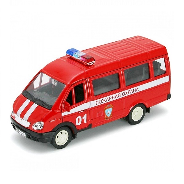 

Игрушечная модель машины Пожарная охрана – ГАЗель, 1:34-39