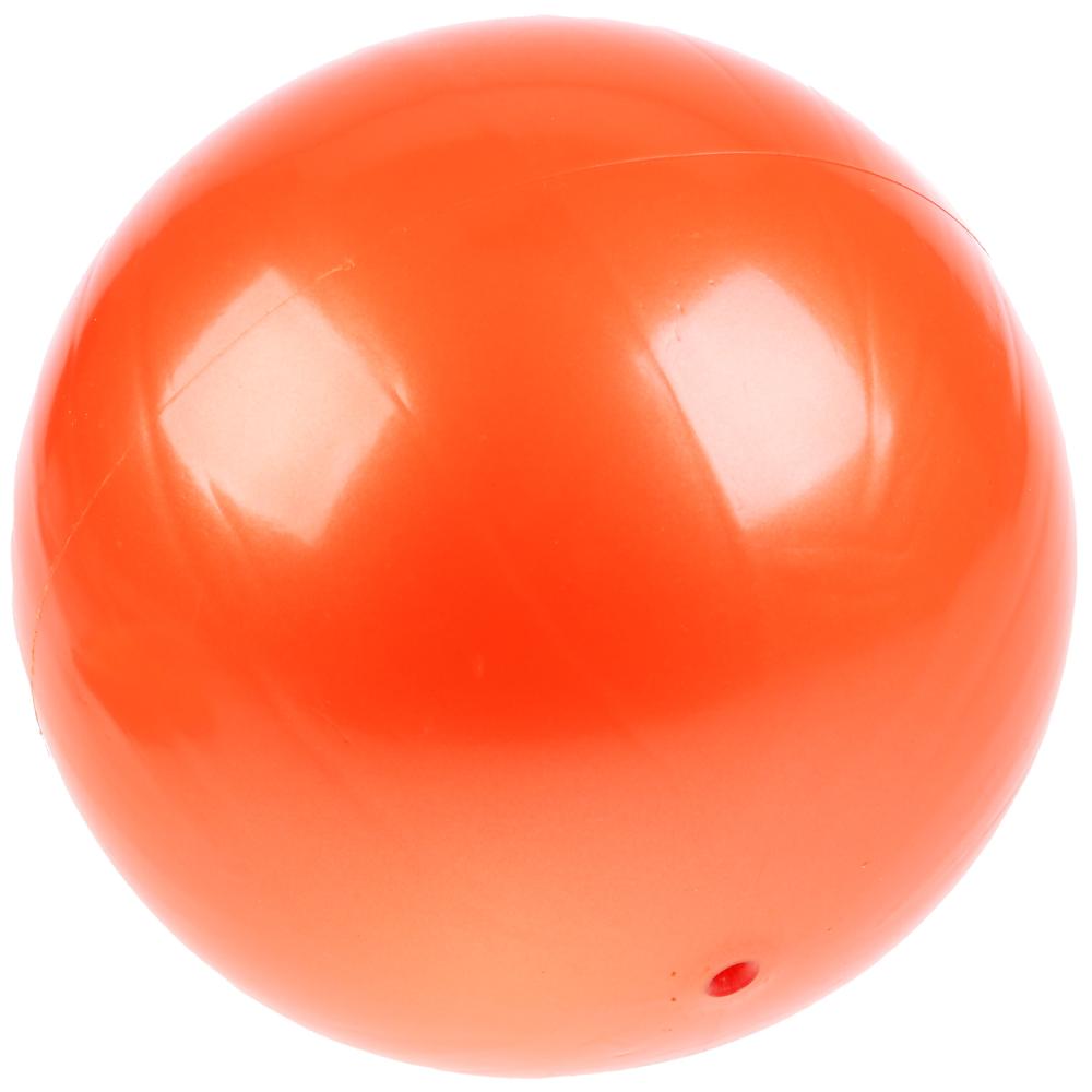Мяч Грузовичок Лёва 23 см с наклейкой в сетке   
