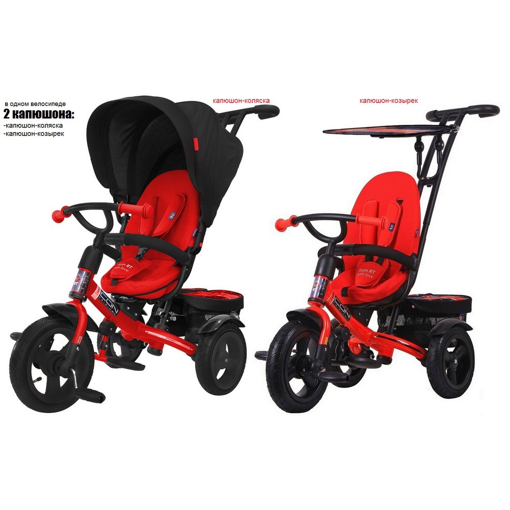 Велосипед RT ICON elite NEW Stroller by Natali Prigaro Black brilliant . 