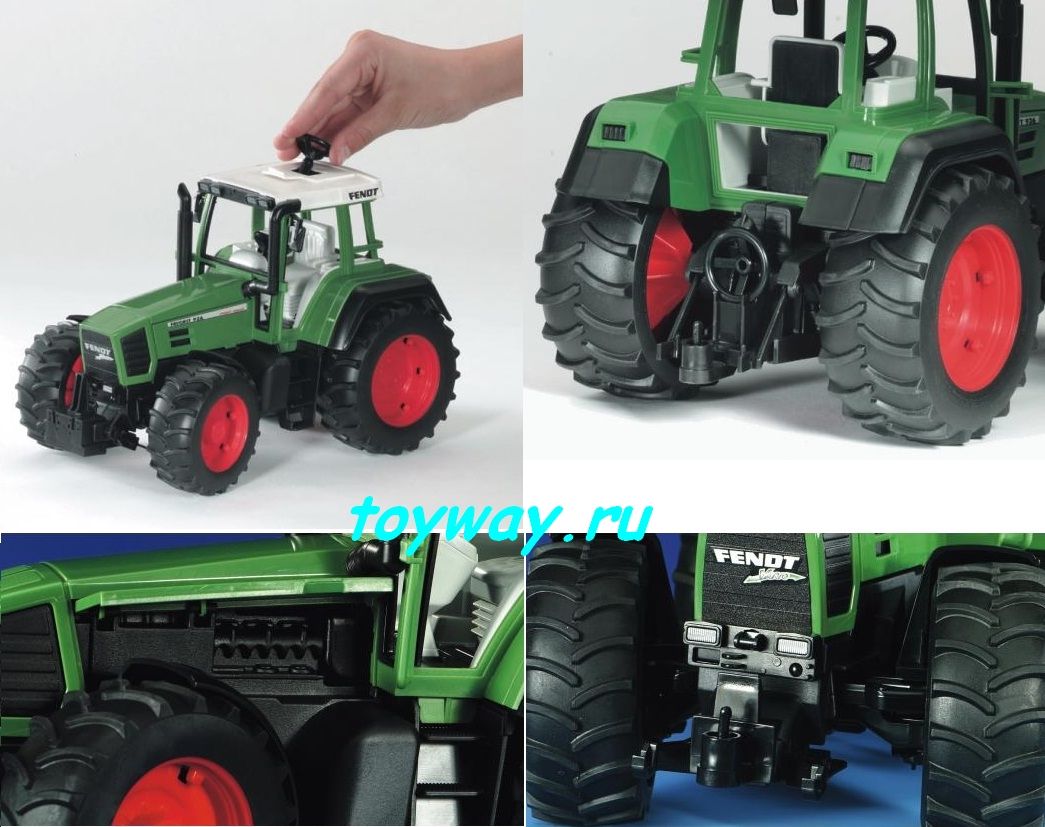 Трактор Bruder Fendt Favorit 926 Vario с фаркопом  