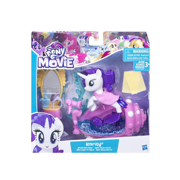 Подводный спа салон Рарити My Little Pony Movie Мерцание  