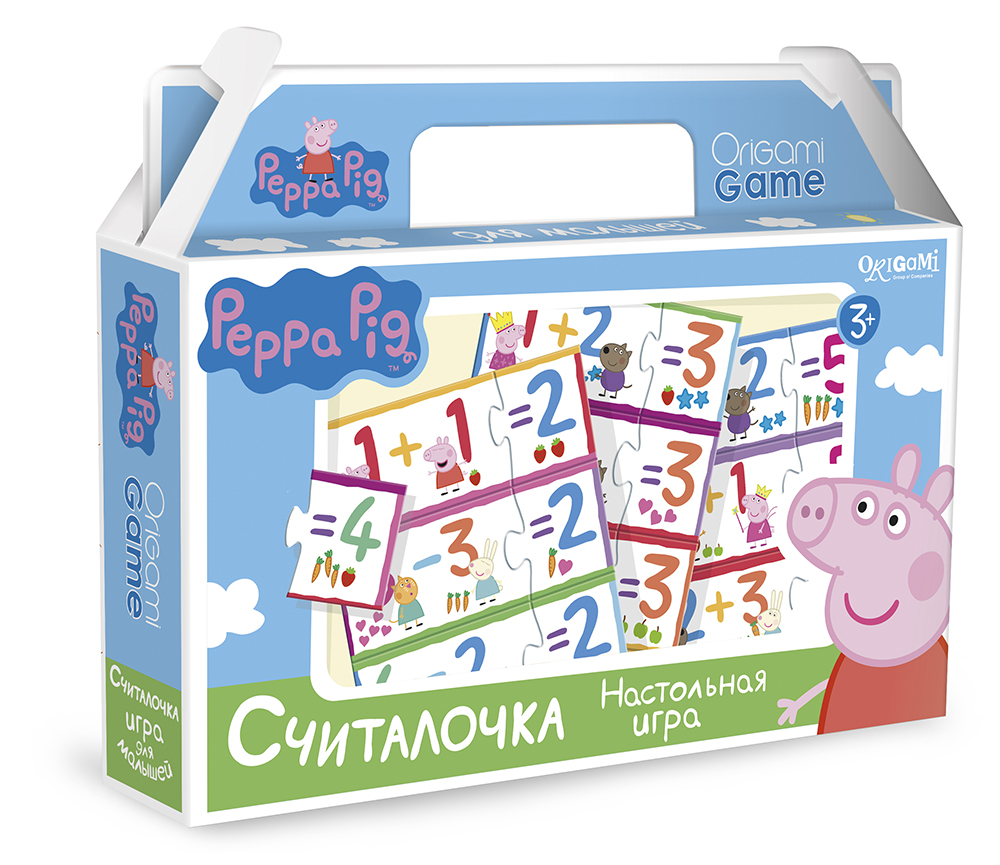 

Peppa Pig. Игра настольная. Считалочка
