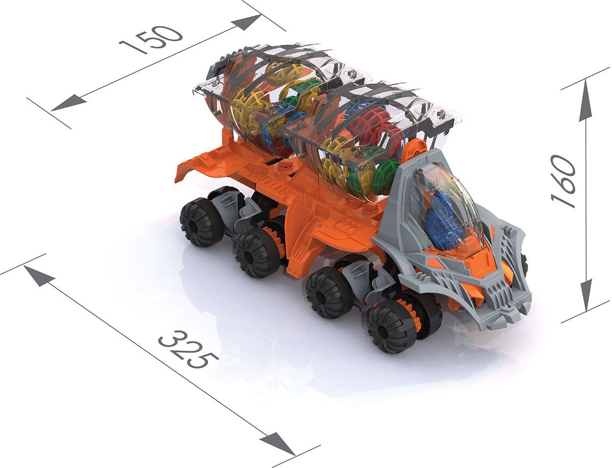 Машина Планетоход – Астерион, оранжевый  