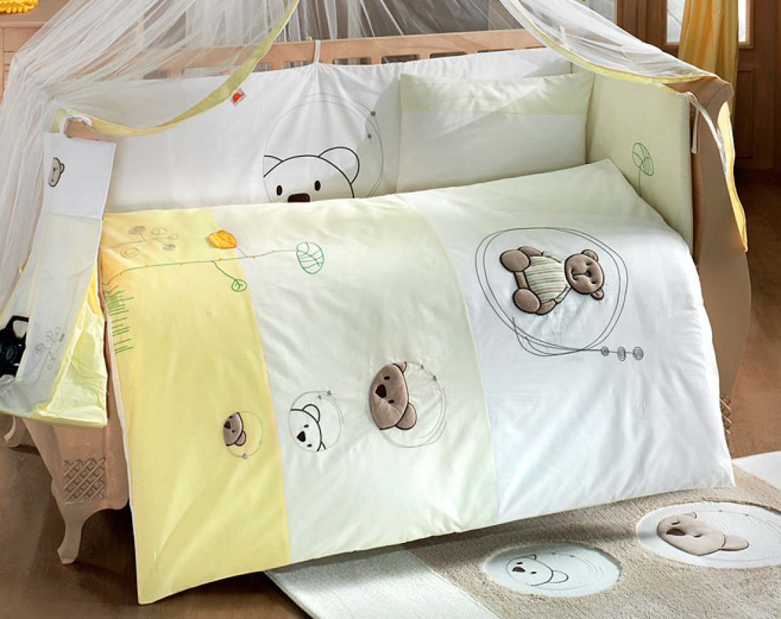 

Комплект постельного белья из 6 предметов Little Bear