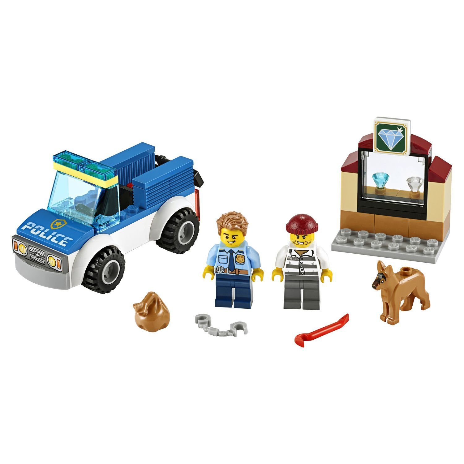 

Конструктор Lego® City Police - Полицейский отряд с собакой