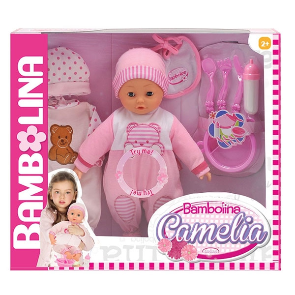 Интерактивный пупс Bambolina Camelia, 40 см.   