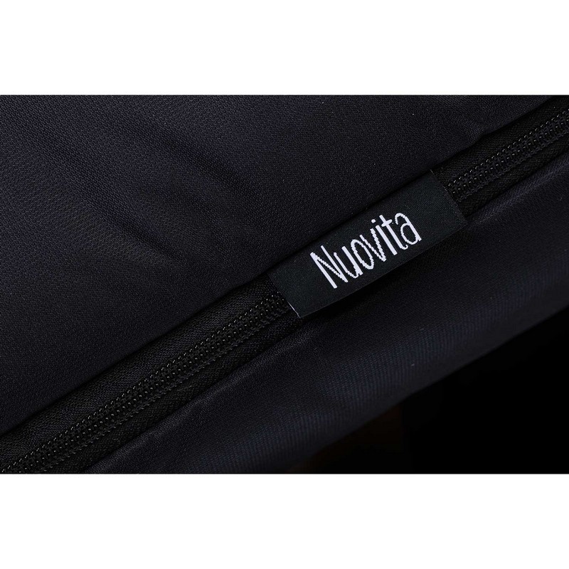 Конверт зимний меховой Nuovita Islanda Bianco Nero/Черный  