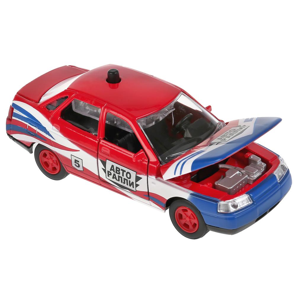 Инерционная металлическая машина Lada 2110 - Авторалли, звук 1:43  