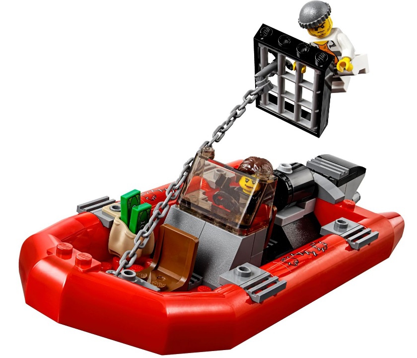 Lego City. Полицейский патрульный катер  
