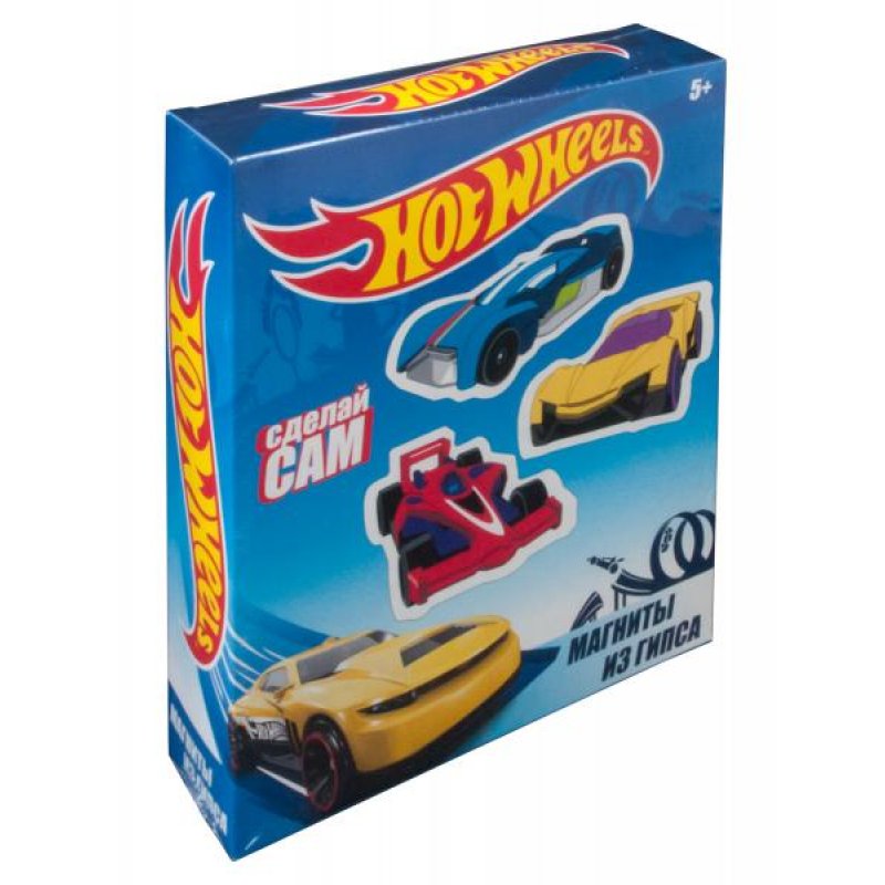 

Набор для изготовления магнитов из гипса Hot Wheels