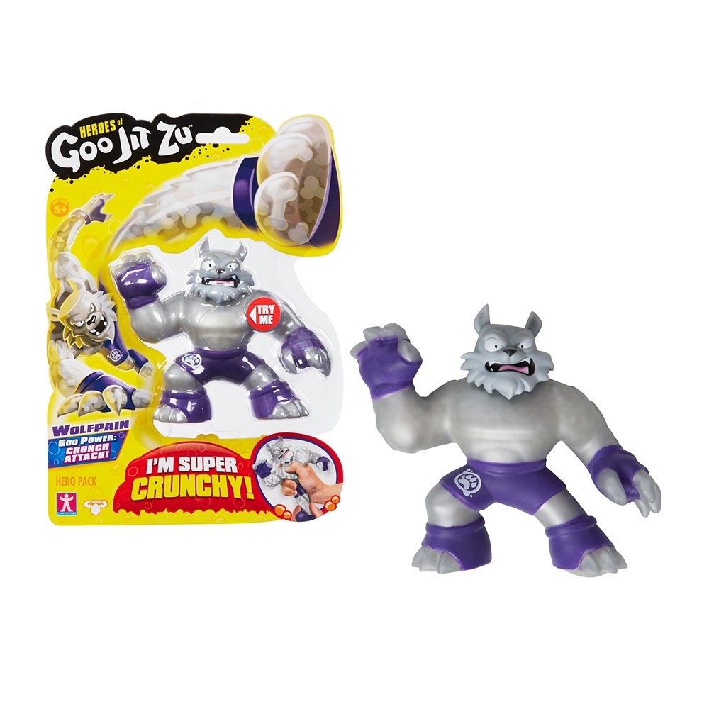 

Игрушка тянущаяся из серии Гуджитсу - фигурка Вулфпейн, 12 см.