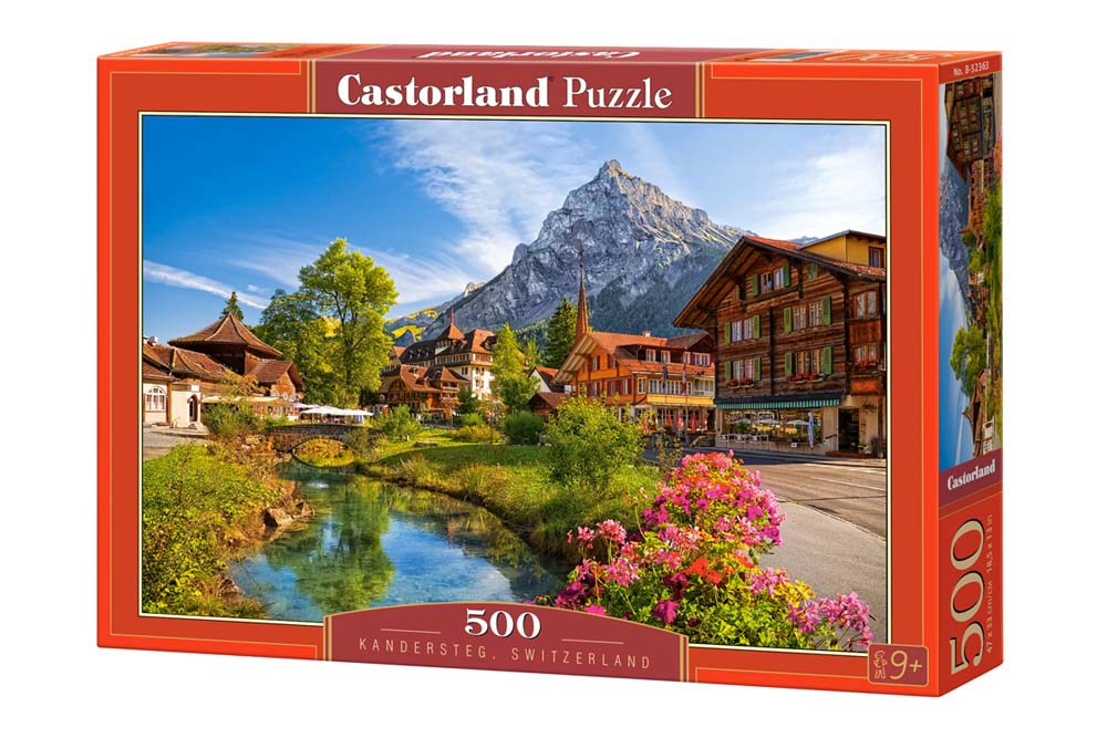 Пазлы Castorland – Кандерштег. Швейцария, 500 элементов  