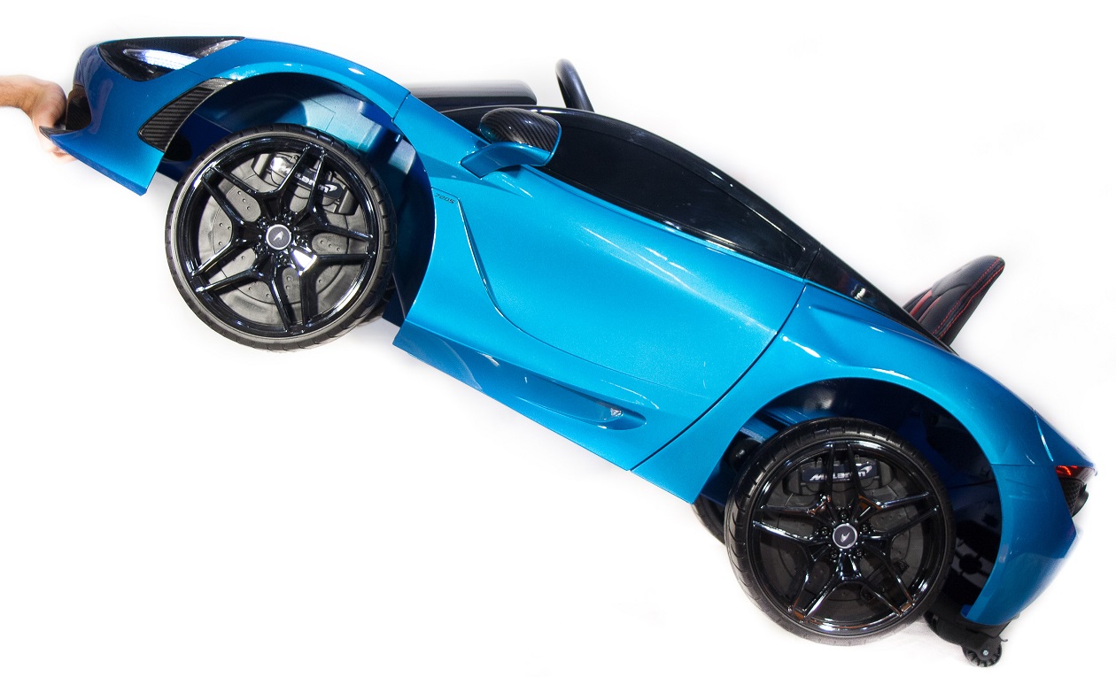 ToyLand Электромобиль Mclaren DKM720S синего цвета 