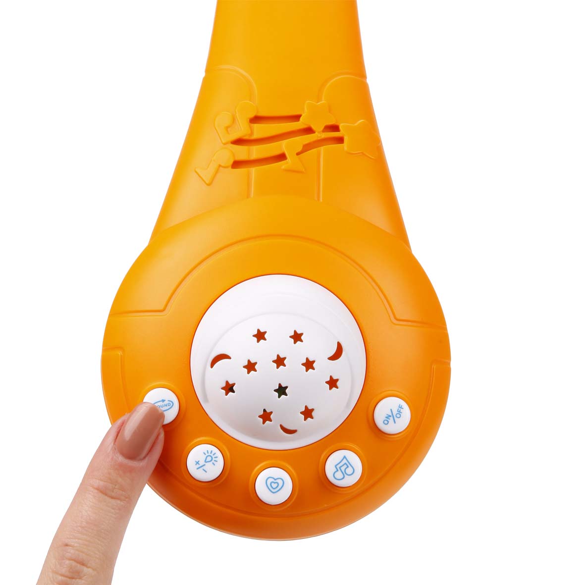 Мультифункциональный мобиль с ночником и проектором - Добрая сова, свет и звук  