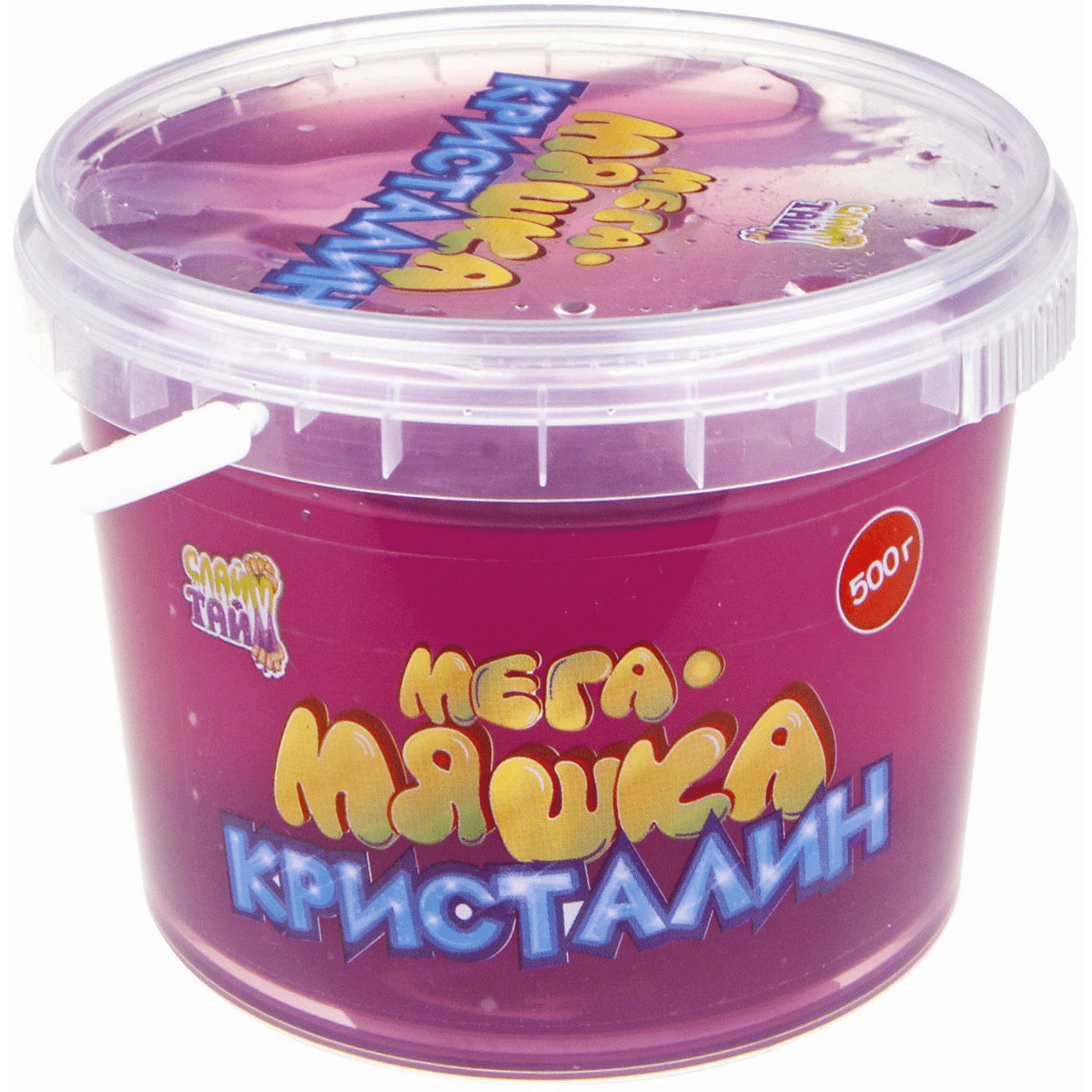 

Мега-Мяшка Кристалин, надувная, 500 г, фиолетовая