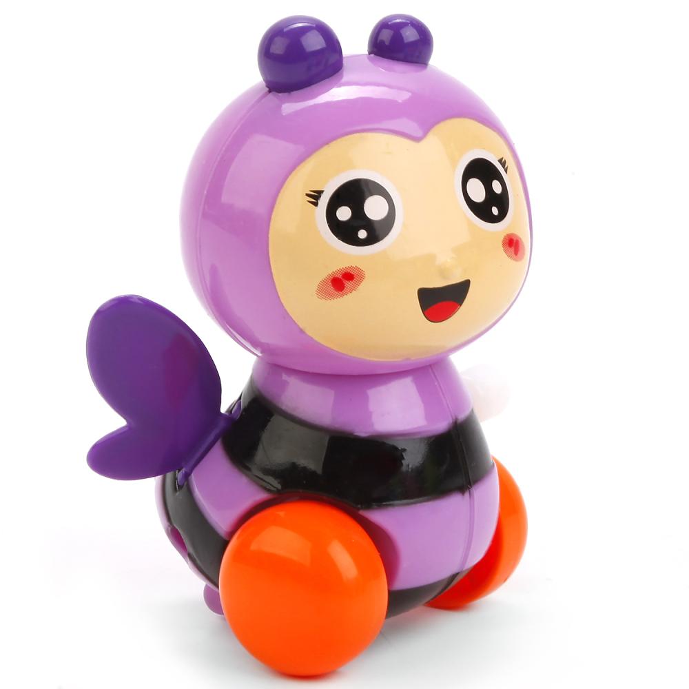 Заводная игрушка Пчелка, разные цвета   