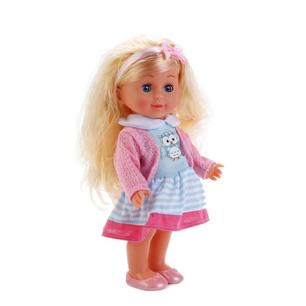 Интерактивная кукла Полина озвученная, размер 25 см.  