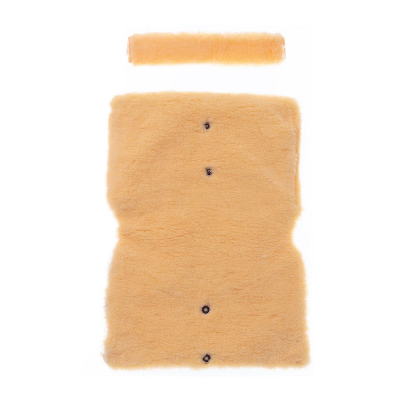 Муфта меховая для коляски Nuovita Siberia Pesco Smeraldo/Изумрудный  