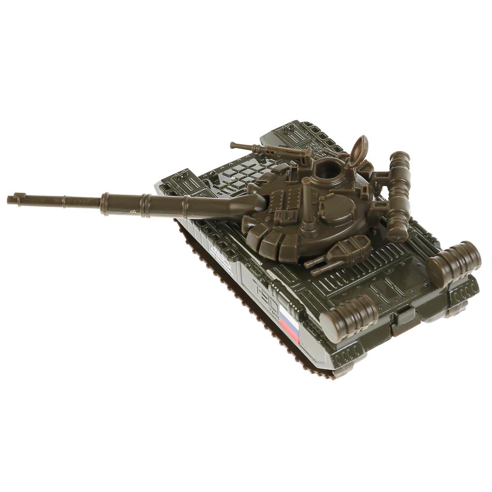 Танк T-90, 12 см, инерционный, подвижные детали  