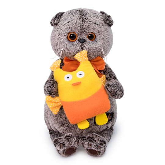 

Мягкая игрушка – Басик с совой, 22 см