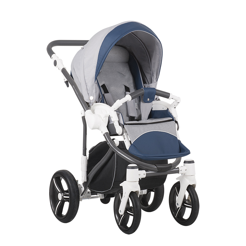 Детская коляска Bebetto Murano Colours  2 в 1 шасси матовый графит/GRM C02  