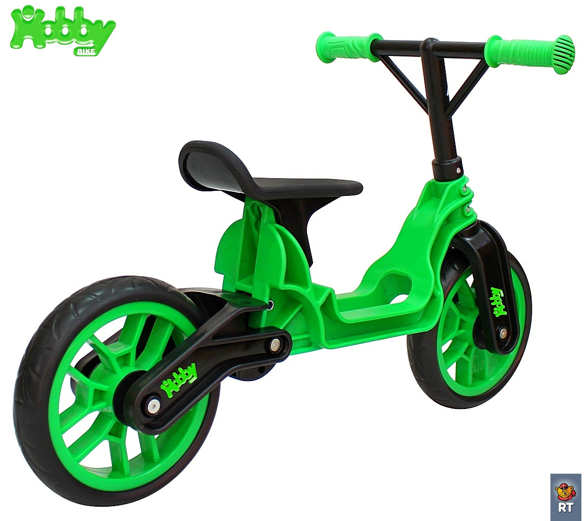 ОР503 Беговел Hobby bike Magestic, kiwi black  