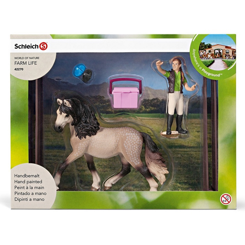 Игровой набор - Уход за животными - Андалузская лошадь  