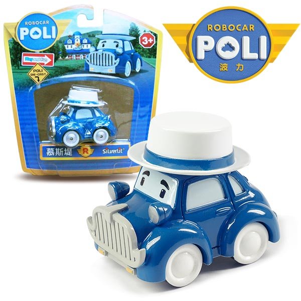 Poli Robocar. Игрушечная металлическая машинка Масти  