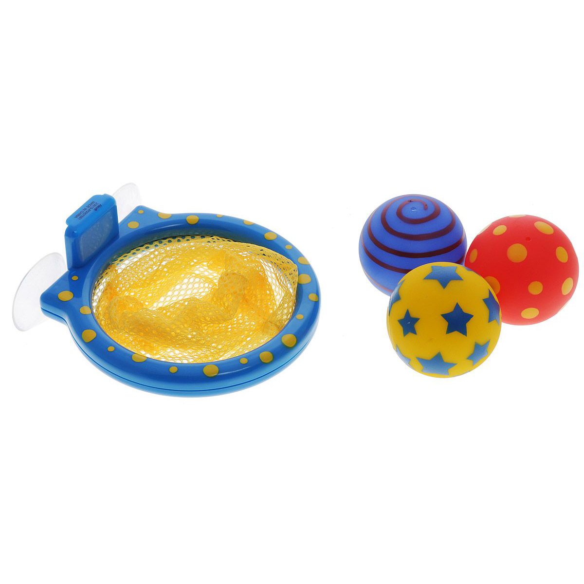 Игрушки для ванны Hoops for the Tub - Мячики в сетке, 4 предмета  