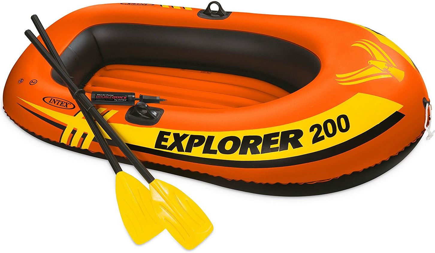 

Надувная лодка Explorer 200 с веслами и насосом