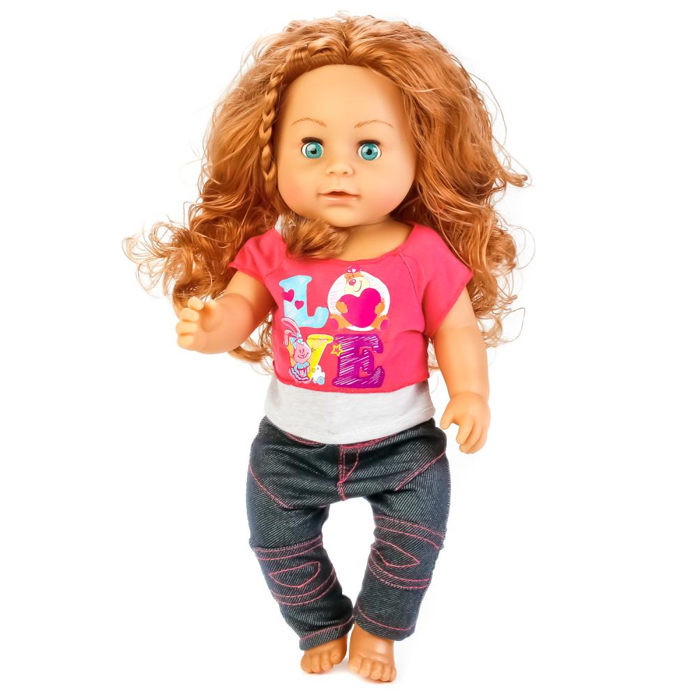 Интерактивная кукла, 43 см, пьет, писает, звук  