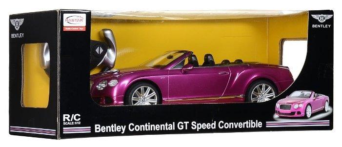 Машина на радиоуправлении 1:12 Bentley Continetal GT, несколько цветов  
