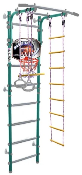 

Шведская стенка - Midzumi Banji Kabe Basketball Shield, ментоловый сорбет