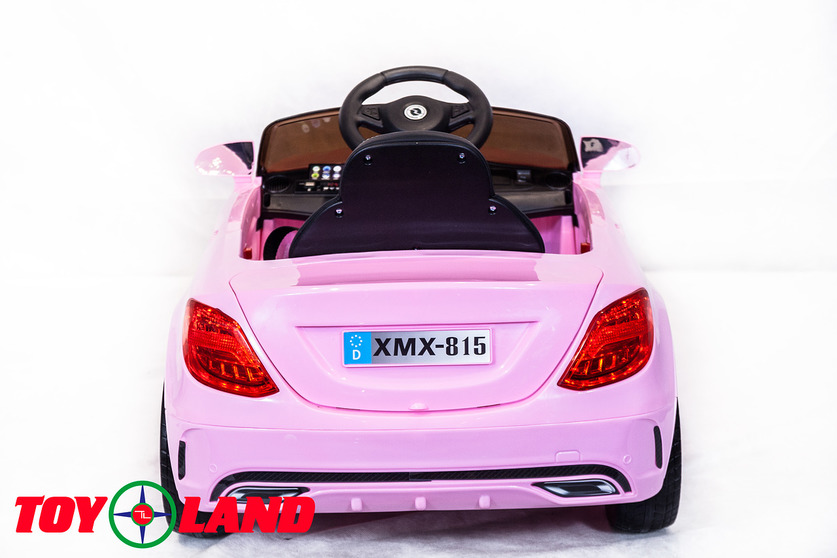 Электромобиль Mercedes MB розовый  