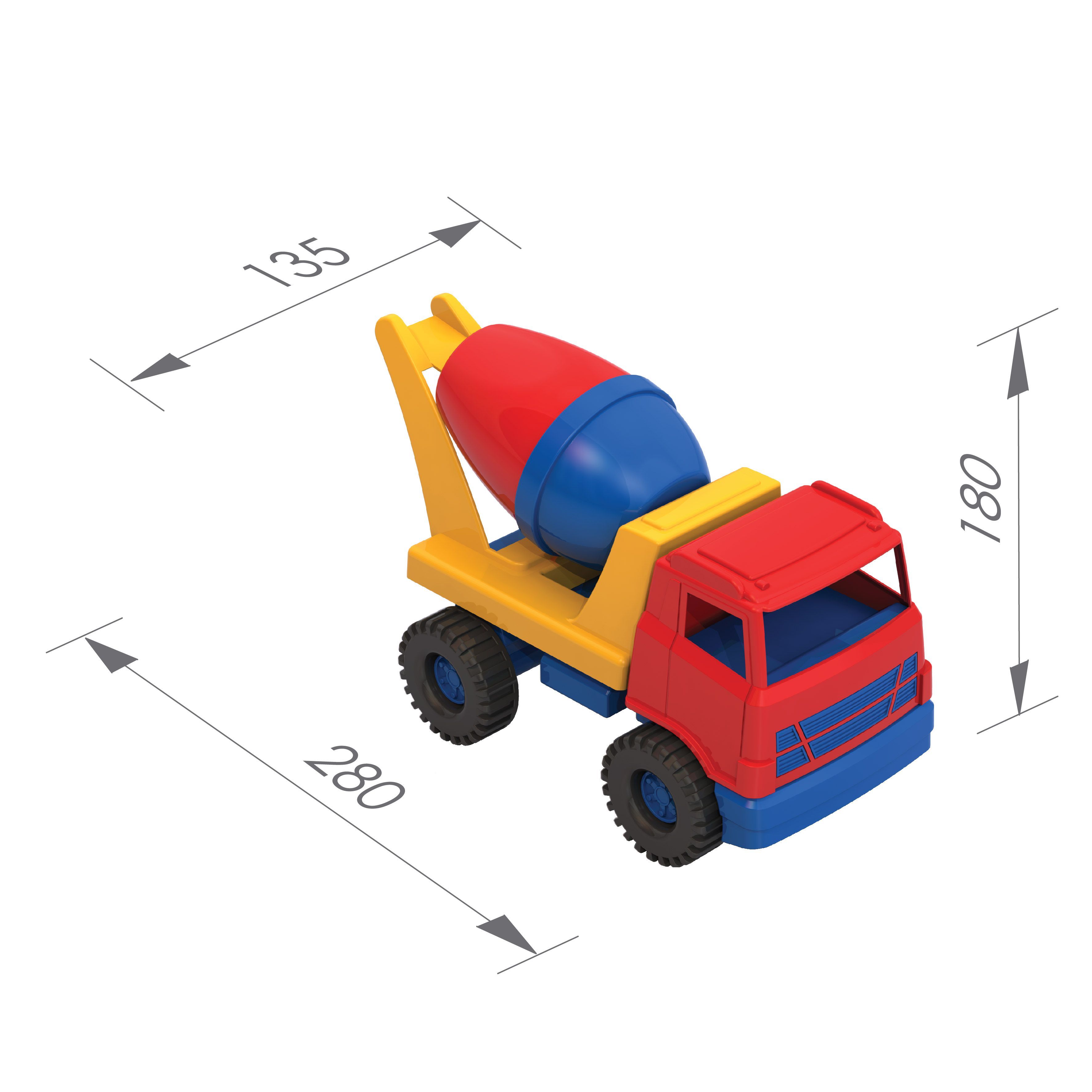 Бетономешалка - Медвежонок  