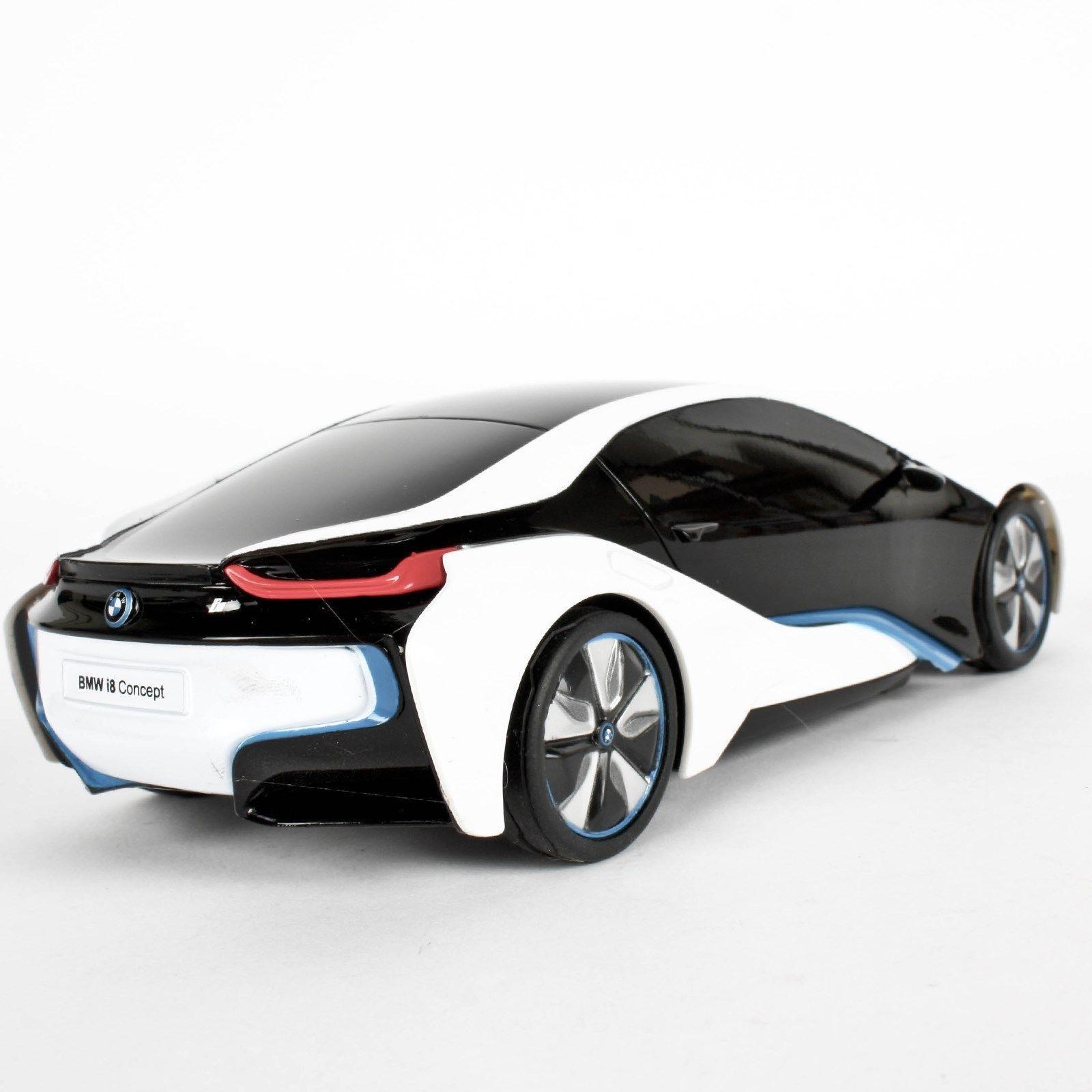 Машина р/у 1:24 - BMW I8, цвет белый  