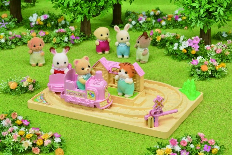 Игровая площадка Sylvanian Families - Паровозик  