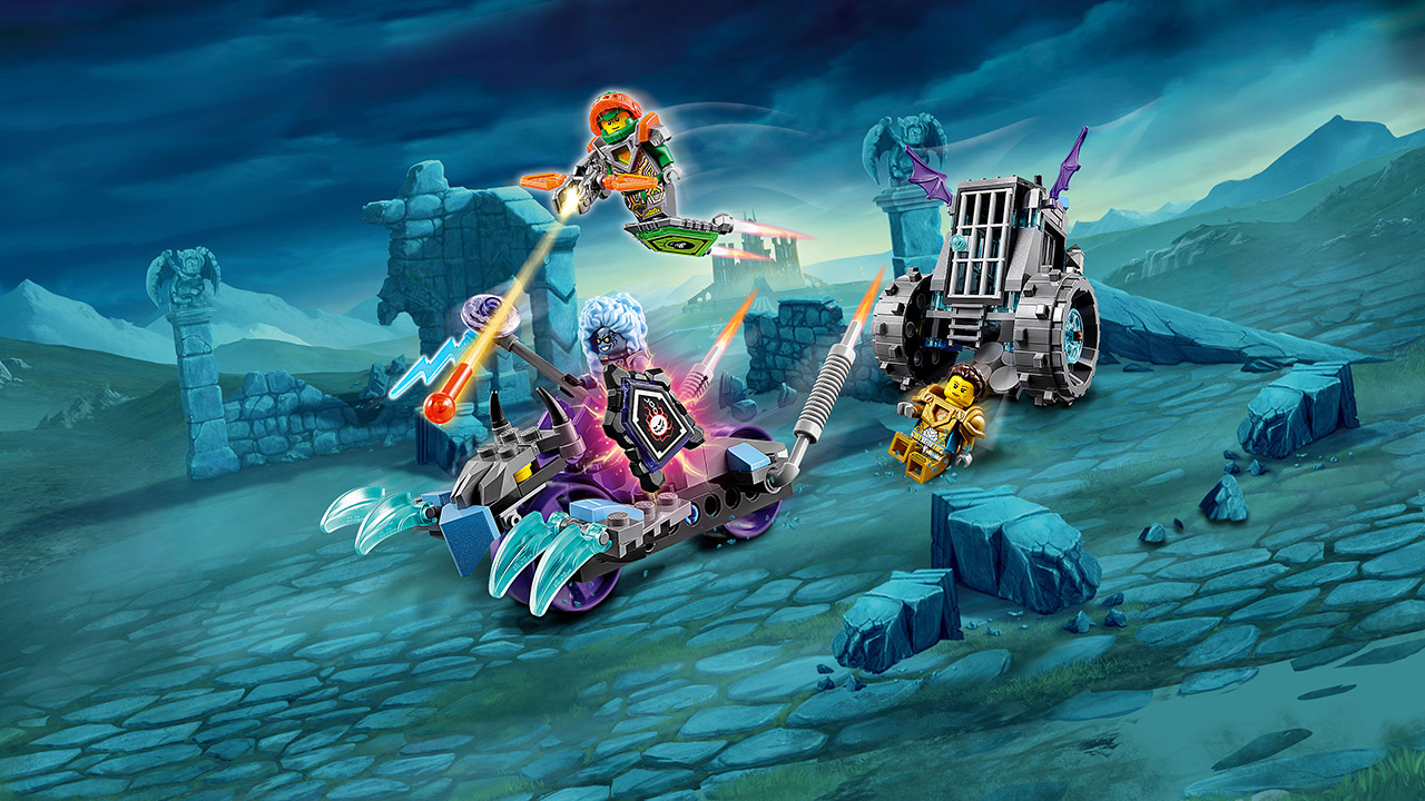 Lego Nexo Knights. Мобильная тюрьма Руины  