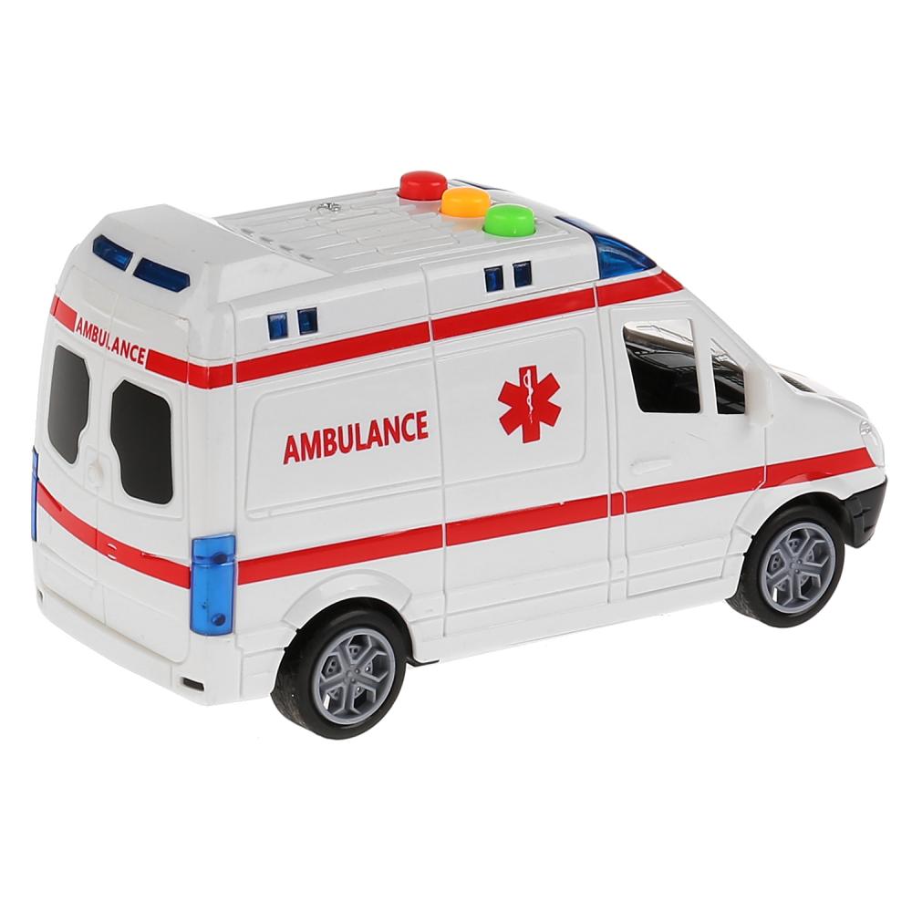 Машина скорой помощи, со звуковыми и световыми эффектами  