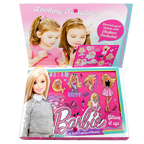 Большой игровой набор детской декоративной косметики в кейсе - Barbie  