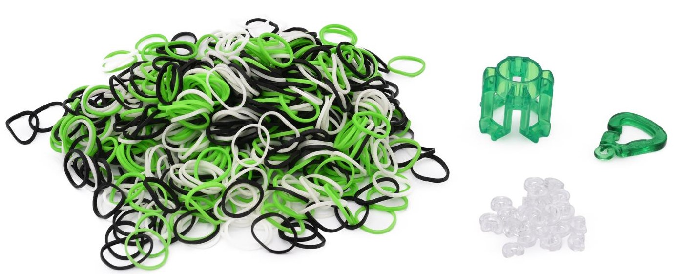 

Набор для плетения из резиночек Rainbow Loom – Фингер Лум. Зеленый