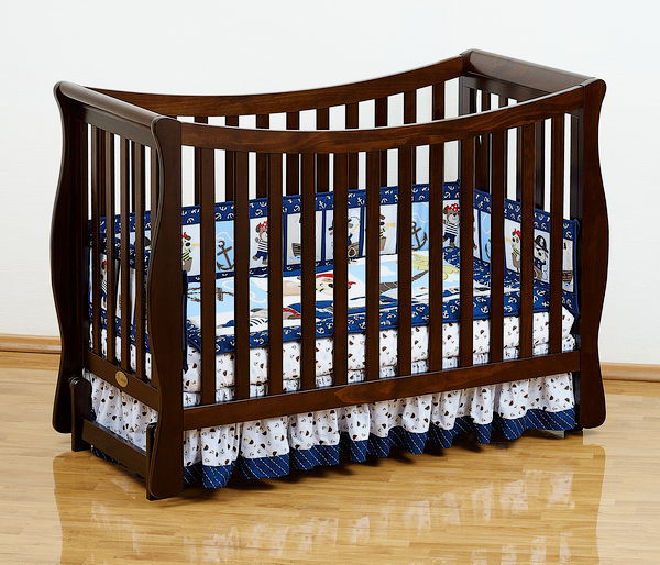 Кроватка для новорожденных Fresco, цвет chocolo  