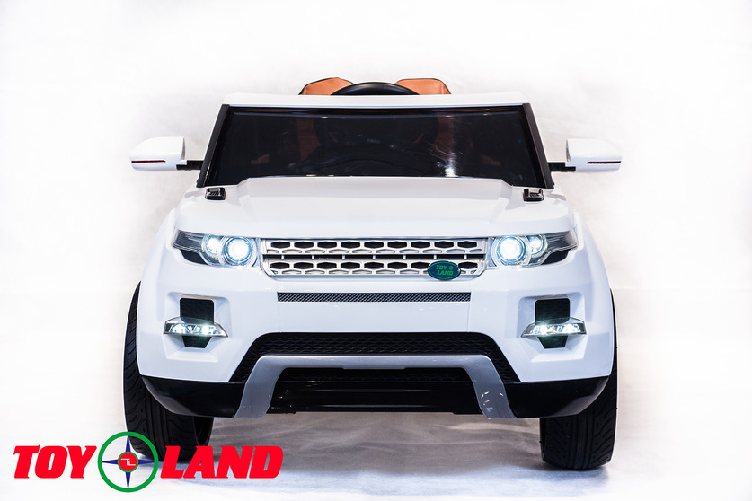 Электромобиль Range Rover белый  