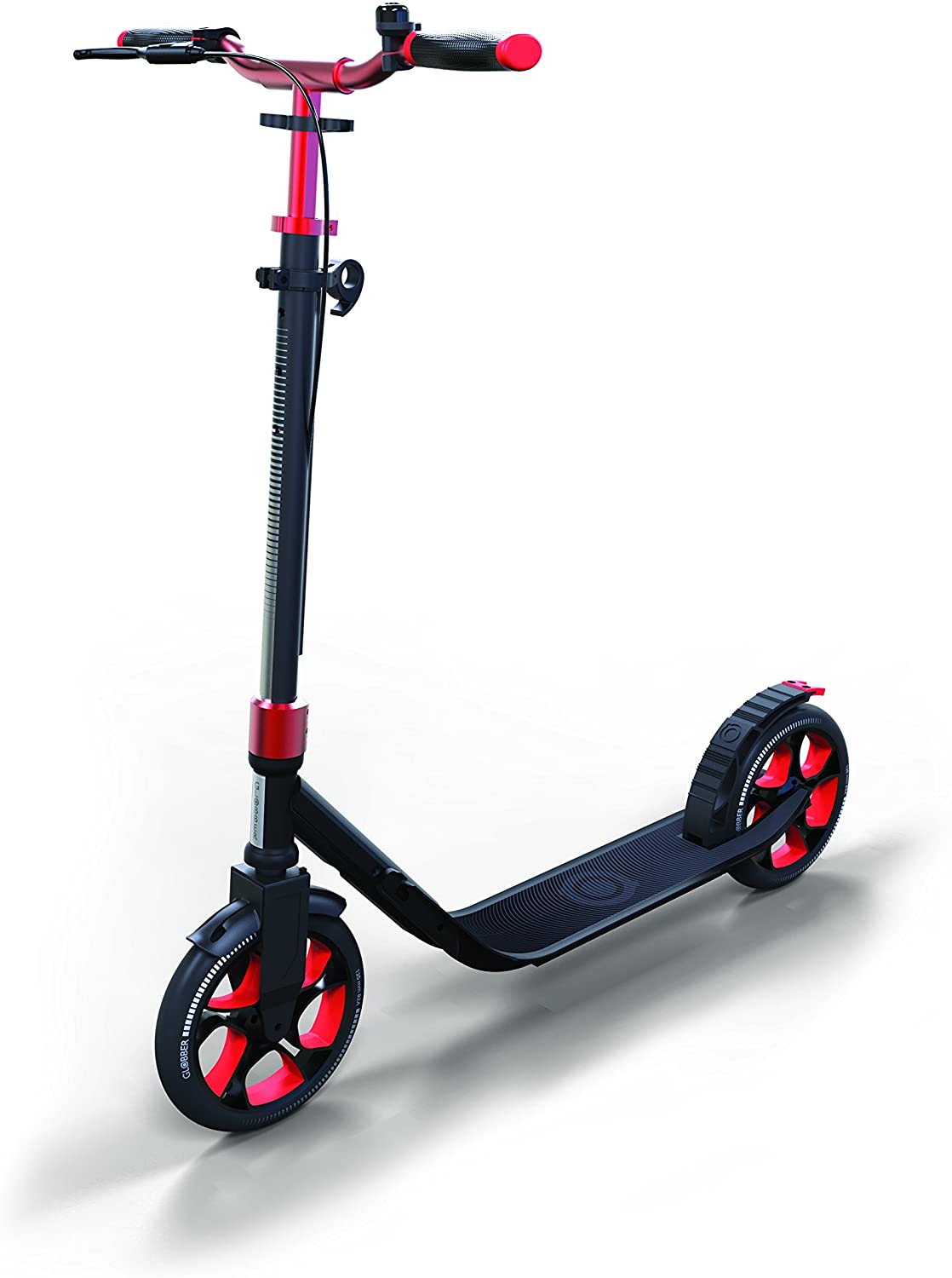 

Двухколесный самокат Globber One NL 230 Ultimate, черно-красный