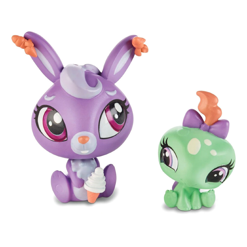 

Littlest Pet Shop. Набор - Кролик и черепашонок, серия Стильные питомцы