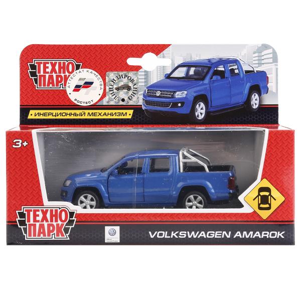 Металлическая инерционная машина - Volkswagen Amarok, 1:43  