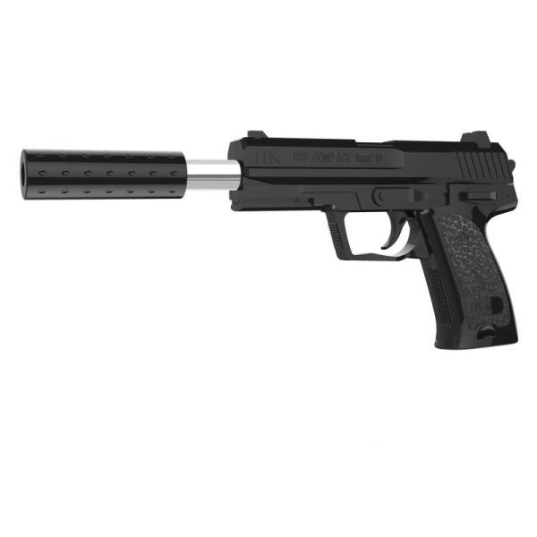 

Пистолет с глушителем, с гелевыми пулями 07